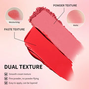 Cream & Powder Blush Palette - Palm and Thread