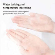 Disposable Face Plastic Film Transparent PE Mask - Palm and Thread