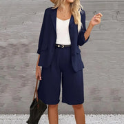 Formal Short Suit Knee Length Pant Outfit - Palm and Thread
