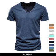 Brand Quality 100% CottonT-shirt V-neck Fashion - Palm and Thread