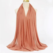 Chiffon Hijab Head Wrap - Palm and Thread