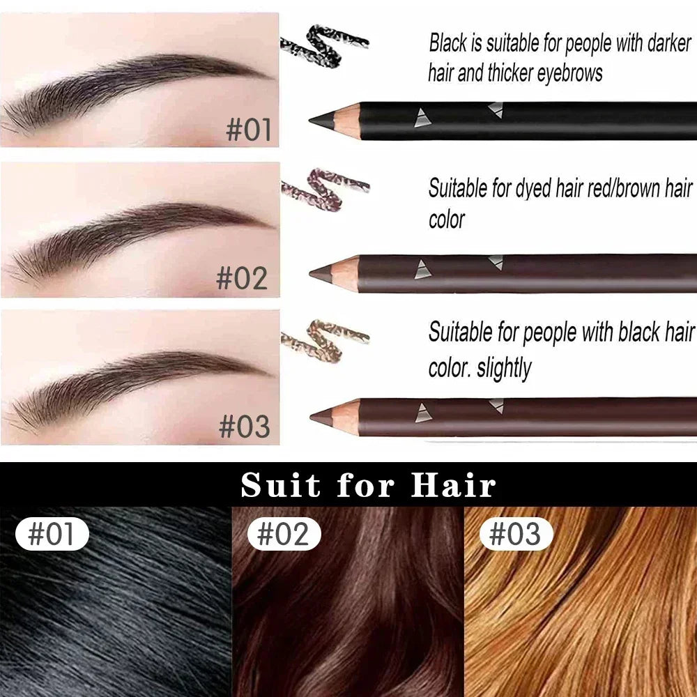 Eye Brow Pencil Waterproof Professional - Palm and Thread
