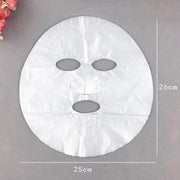 Disposable Face Plastic Film Transparent PE Mask - Palm and Thread