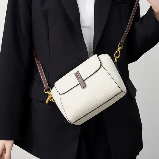 Luxury Designer Genuine Leather Shoulder Bag - Palm and Thread