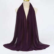 Chiffon Hijab Head Wrap - Palm and Thread