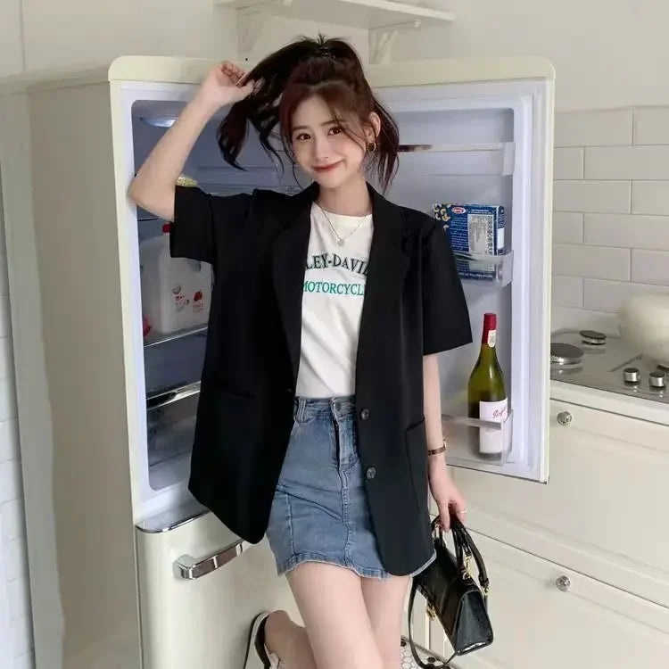Urban Grace Short Sleeve Suit Jacket