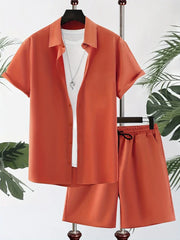 Hawaiian Trend 2 Piece Shorts Top Suit - Palm and Thread