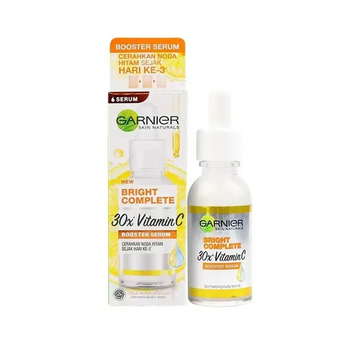 Garnier Bright Complete 30x Vitamin C Niacinamide Booster Serum - Palm and Thread