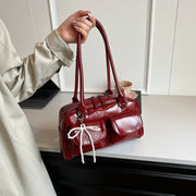 Trendy Bow Underarm Pillow Bag