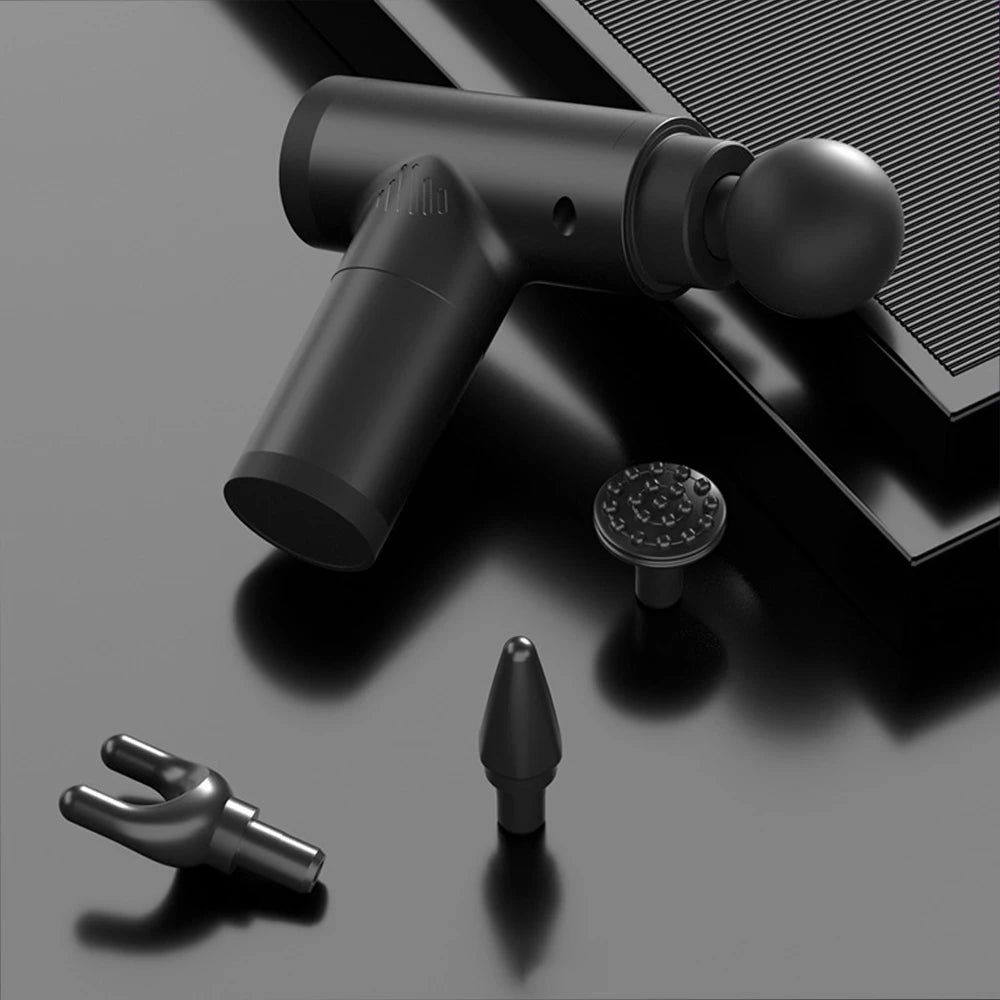 Portable Mini Massage Gun with Multiple Adjustable Level - Palm and Thread