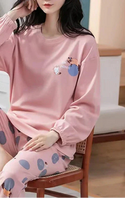 Polyester Pajama Plaid Sleepwear - Palm and Thread