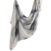 New Watercolor Tie-Dye Cotton Scarf - Palm and Thread