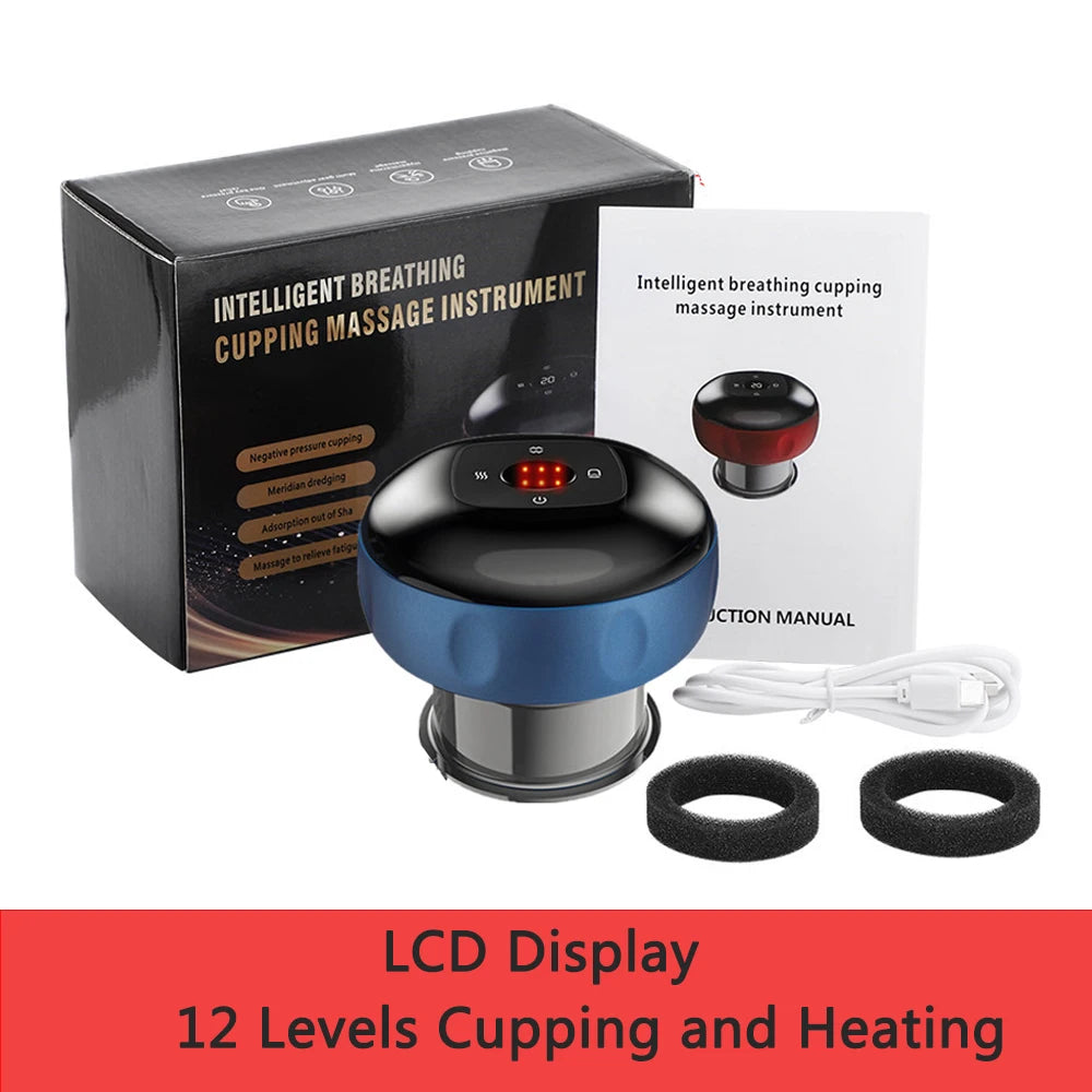 Intelligent Vacuum Cupping Massage Device - Palm and Thread