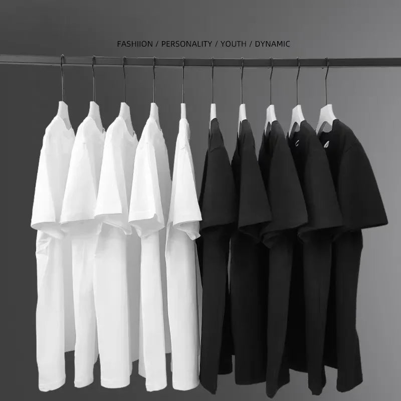 Heavy plus size Plain T-Shirt