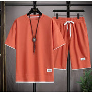 Short sleeved sport Matching set - Palm and Thread