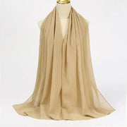 Chiffon Hijab Head Wrap - Palm and Thread