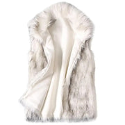 Vest Coat Wool Faux Fur Jacket - Palm and Thread