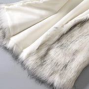 Vest Coat Wool Faux Fur Jacket - Palm and Thread